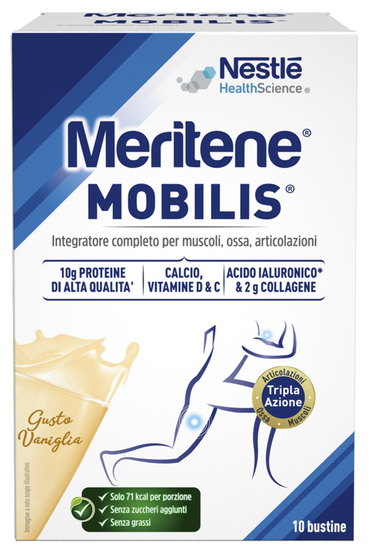 MERITENE MOBILIS GUSTO VANIGLIA 10 BUSTINE DA 21 G - FarmaLucia