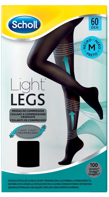 SCHOLL LIGHTLEGS 60 DENARI TAGLIA M COLORE NERO 1 PAIO - FarmaLucia