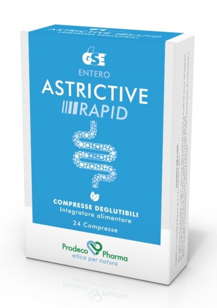 GSE ENTERO ASTRICTIVE RAPID 24 COMPRESSE DEGLUTIBILI - FarmaLucia