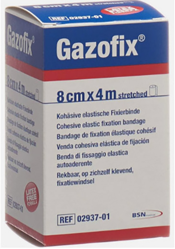 BENDA ELASTICA AUTOADESIVA GAZOFIX 8X400 CM - FarmaLucia