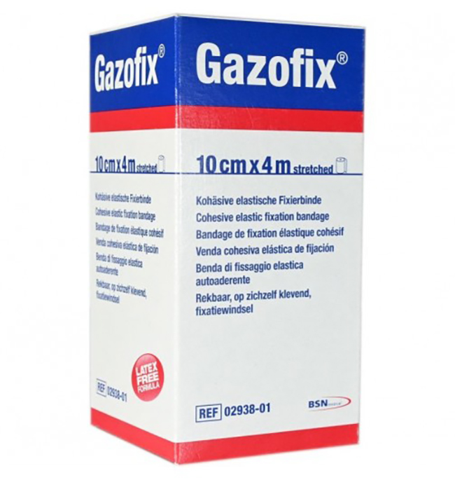 BENDA ELASTICA AUTOADESIVA GAZOFIX 10X400 CM - FarmaLucia