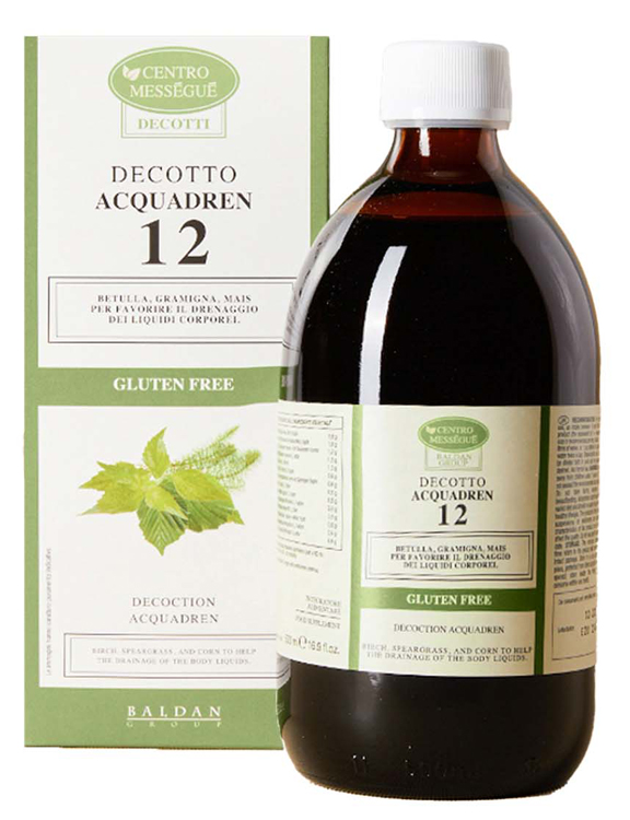 CENTRO MESSEGUE DECOTTO ACQUADREN 12 SENZA GLUTINE 500 ML - FarmaLucia