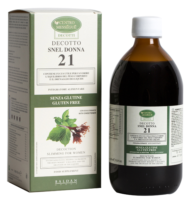 CENTRO MESSEGUE DECOTTO SNEL DONNA 21 SENZA GLUTINE 500 ML - FarmaLucia