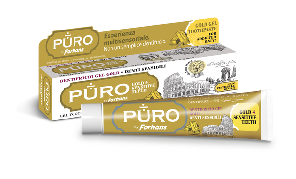 FORHANS GOLD4WHITE DENTIFRICIO 75 ML - FarmaLucia