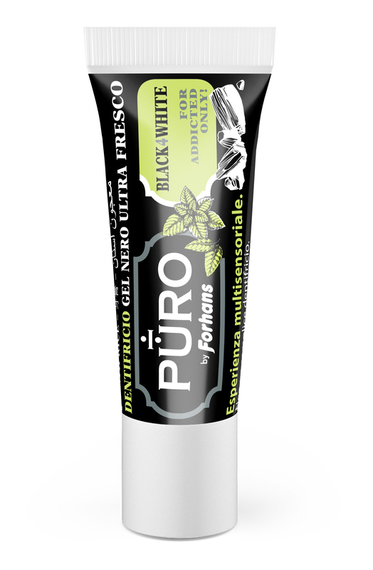 FORHANS BLACK4WHITE DENTIFRICIO 12 ML - FarmaLucia