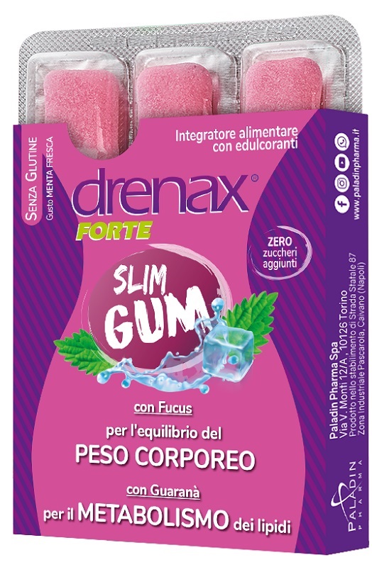 DRENAX SLIM DIMAGRANTE 9 GUM - FarmaLucia