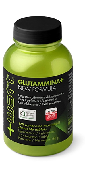 GLUTAMMINA+ TUTTI FRUTTI 120 COMPRESSE - FarmaLucia