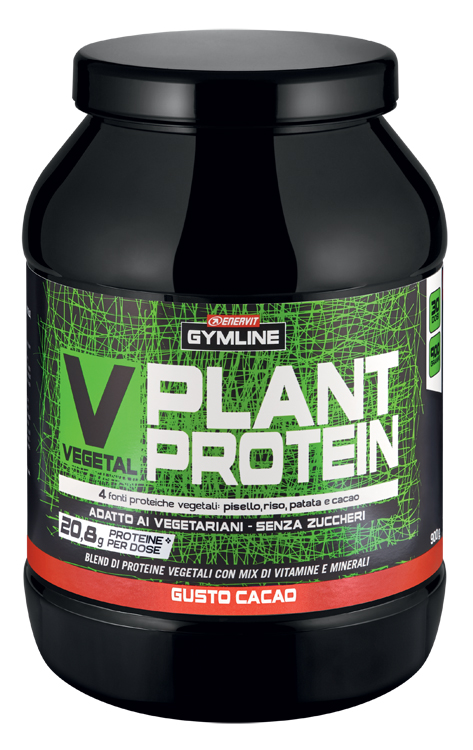 GYMLINE MUSCLE VEG PROT BLEND CACAO 900 G - FarmaLucia