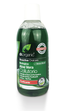 DR ORGANIC ALOE MOUTHWASH COLLUTORIO 500 ML - FarmaLucia