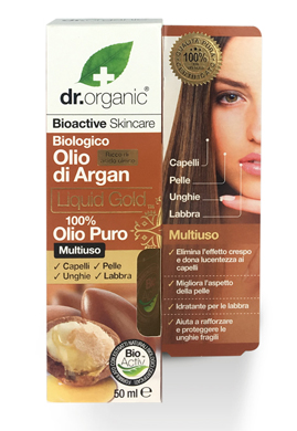 DR ORGANIC ARGAN 100% PURE OIL OLIO PURO 50 G - FarmaLucia