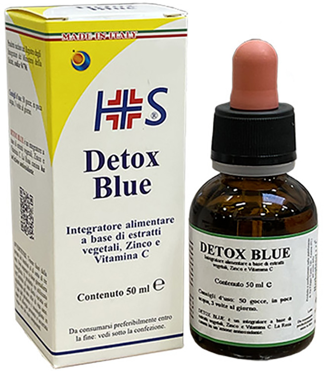DETOX BLUE GOCCE 50 ML - FarmaLucia