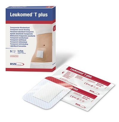 LEUKOMED T PLUS MEDICAZIONE POST-OPERATORIA TRASPARENTE IMPERMEABILE 7,2 X 5 CM - FarmaLucia