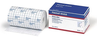 FASCIA AUTOADESIVA IPOALLERGENICA FIXOMULL STRETCH PER FISSAGGIO CATETERI M 10 X 5 CM - FarmaLucia