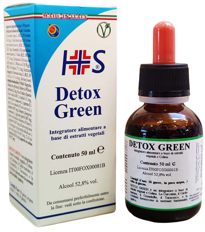 DETOX GREEN GOCCE 50 ML - FarmaLucia