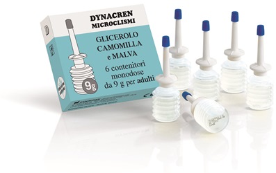 DYNACREN MICROCLISMI CAMOMILLA E MALVA 6 PEZZI DA 9 G PER ADULTI - FarmaLucia