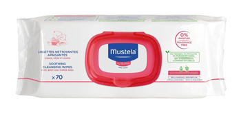 MUSTELA SALVIETTE DETERGENTE LENITIVO 70 PEZZI - FarmaLucia