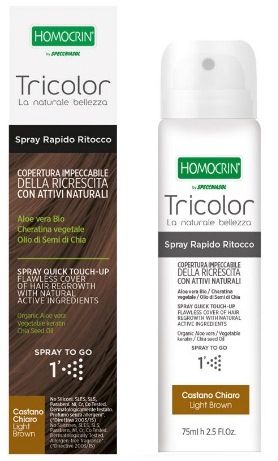 TRICOLOR SPRAY RITOCCO CASTANO CHIARO 75 ML - FarmaLucia