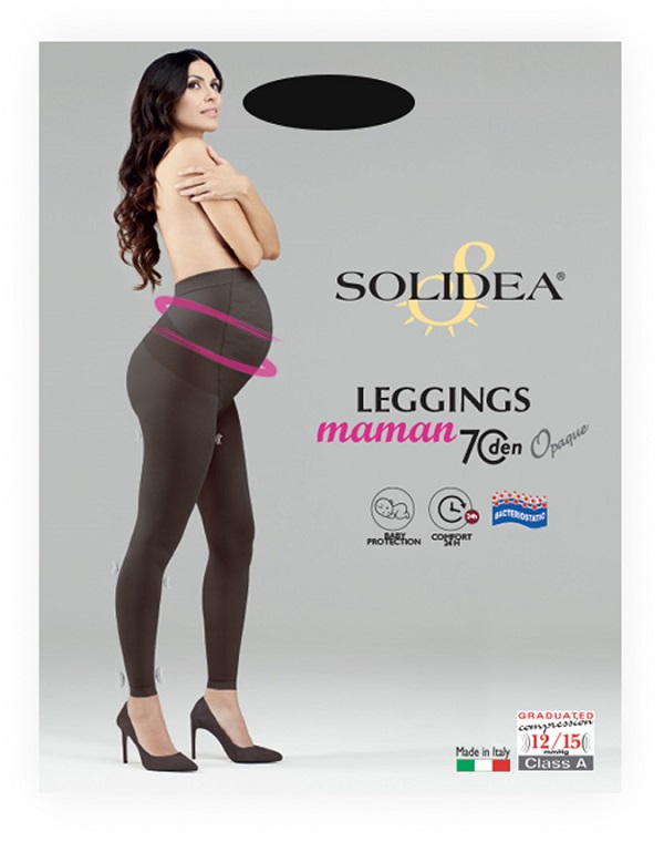 LEGGING MAMAN 70 OPAQUE PER GESTANTI NERO M - FarmaLucia