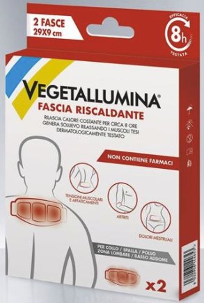 VEGETALLUMINA FASCIA RISCALDANTE 2 PEZZI - FarmaLucia
