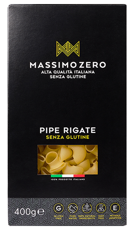 MASSIMO ZERO PIPE RIGATE 400 G - FarmaLucia