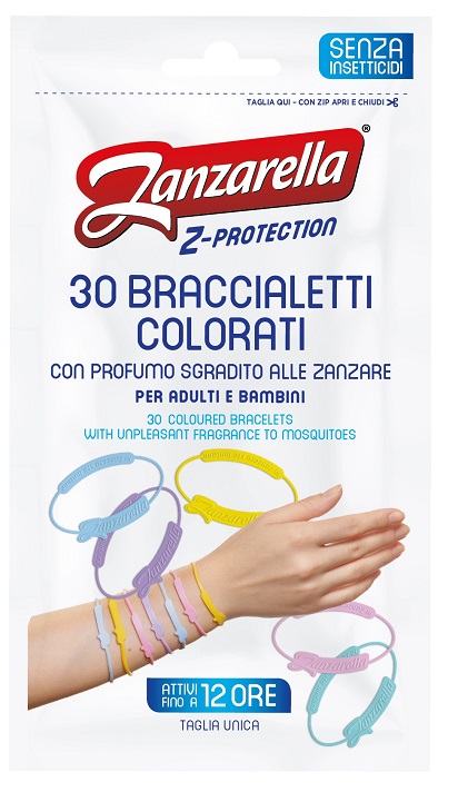 ZANZARELLA Z-PROTECT BRACCIALETTI ADULTI - FarmaLucia