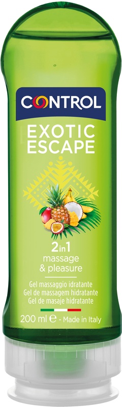 CONTROL GEL PER MASSAGGI EXOTIC ESCAPE 200 ML - FarmaLucia
