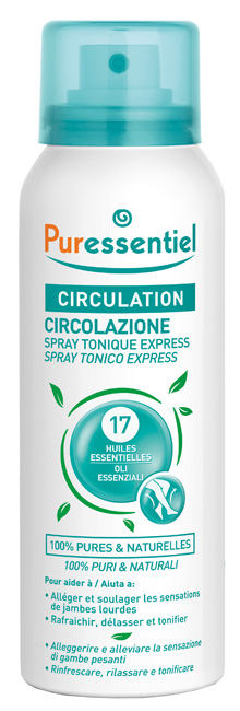 PURESSENTIEL SPRAY TONICO EXPRESS CIRCOLAZIONE 100 ML - FarmaLucia