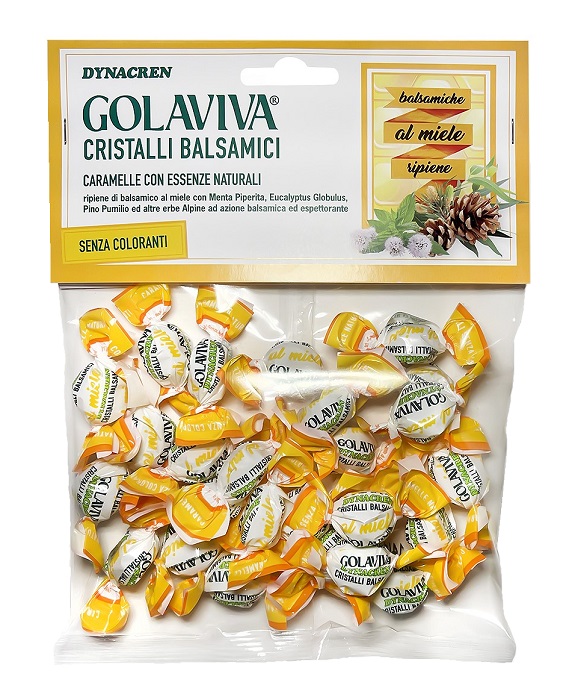 GOLAVIVA CRISTALLI BALSAMICI MIELE 70 G - FarmaLucia