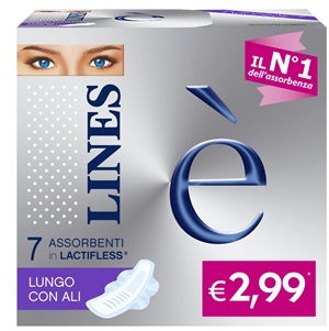 LINES E' ALI LUNGO 7 PEZZI - FarmaLucia