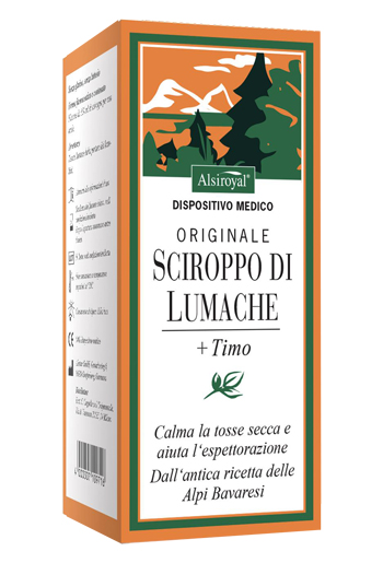 SCIROPPO LUMACHE ORIGINALE 150 ML - Nessun limite di pezzi in acquisto - FarmaLucia