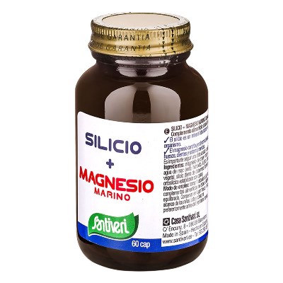 SILICIO + MAGNESIO MARINO 60 CAPSULE 28 G - FarmaLucia