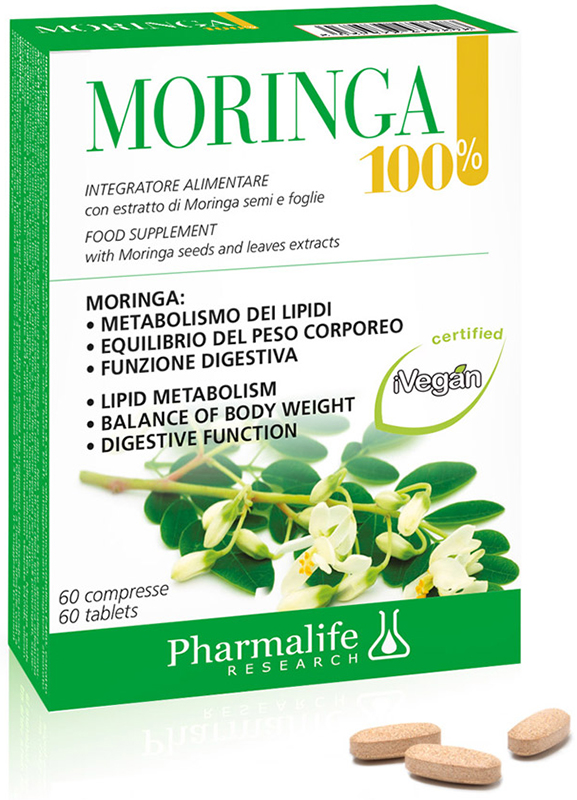 MORINGA 100% 60 COMPRESSE - FarmaLucia