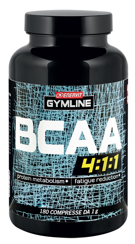 GYMLINE MUSCLE BCAA 4:1:1 KYOWA QUALITY COMPRESSE 180 COMPRESSE 180 G - FarmaLucia