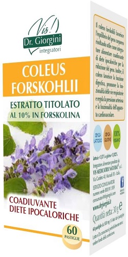 COLEUS FORSKOHLII ESTRATTO TITOLATO 60 PASTIGLIE - FarmaLucia