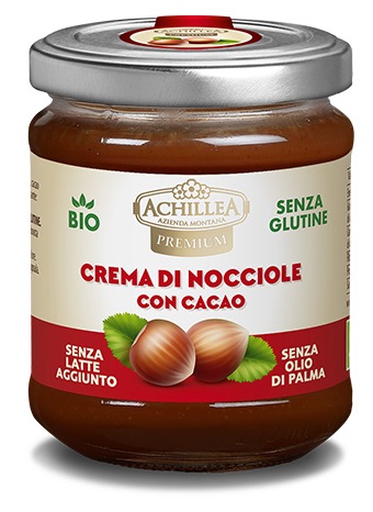 ACHILLEA CREMA DI NOCCIOLE CON CACAO 180 G - FarmaLucia