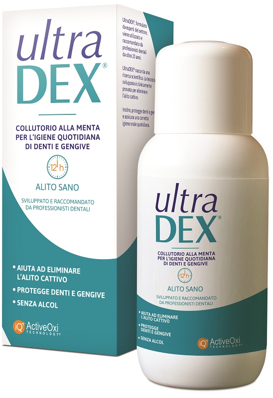 ULTRADEX COLLUTORIO ALITO SANO 250 ML SENZA ALCOOL - FarmaLucia