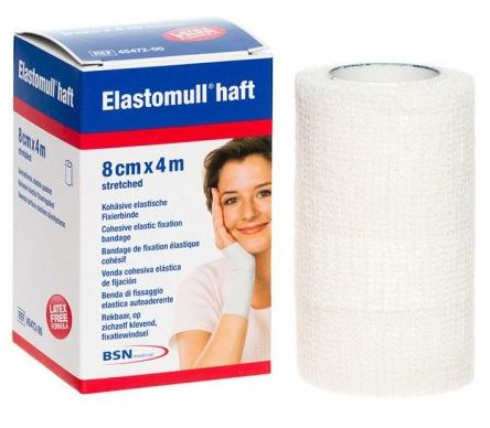 BENDA ELASTICA ELASTOMULL 8 X 400 CM 2 PEZZI - FarmaLucia