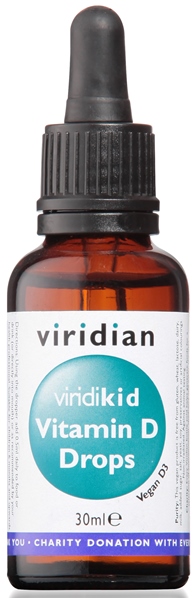VIRIDIAN VIRIDIKID VITAMIN D3 400UI GOCCE 30ML - FarmaLucia