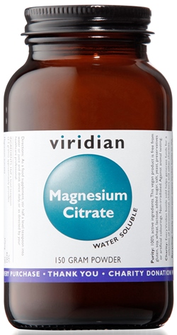 VIRIDIAN MAGNESIUM CITRATE POLVERE 150G VIRIDIAN MAGNESIO CITRATO - FarmaLucia