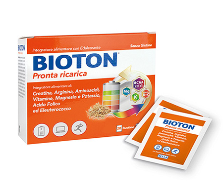 BIOTON PRONTA RICARICA 20 BUSTINE - FarmaLucia