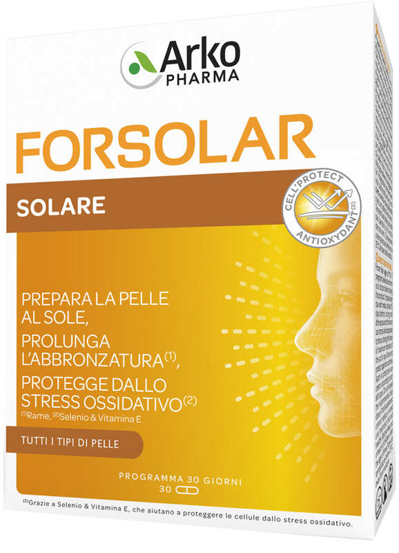 FORSOLAR SOLARE 30 PERLE - FarmaLucia