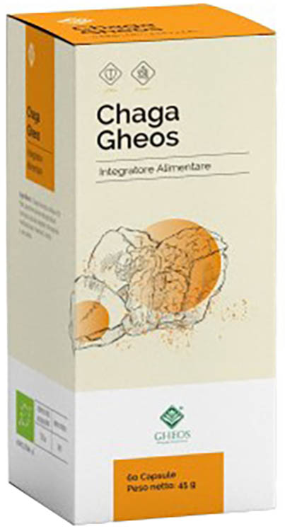 CHAGA GHEOS 60 CAPSULE 750 MG - FarmaLucia
