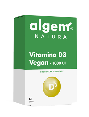 VITAMINA D3 VEGAN 1000 UI 60 CAPSULE - FarmaLucia