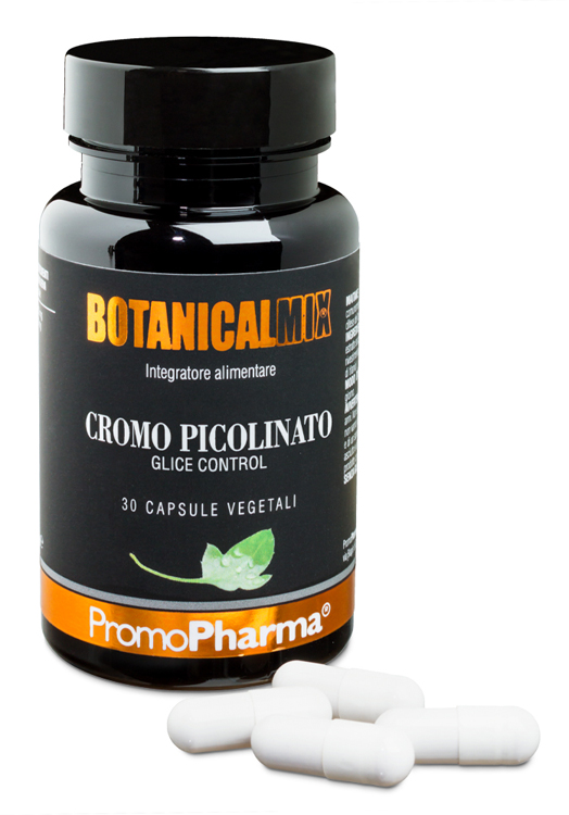CROMO PICOLINATO GLICE CONTROL BOTANICAL MIX 30 CAPSULE - FarmaLucia