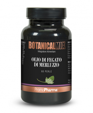 OLIO DI FEGATO DI MERLUZZO BOTANICAL MIX 60 PERLE - FarmaLucia