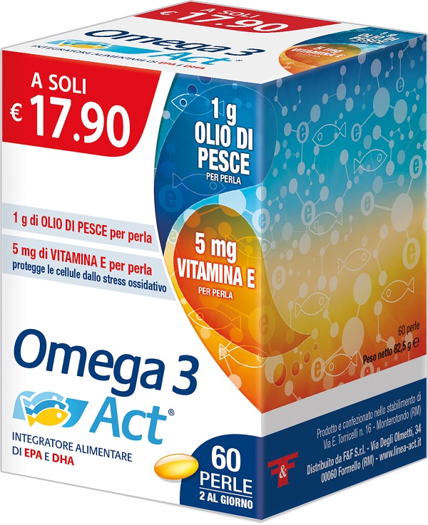 OMEGA 3 ACT 1G 60 PERLE - FarmaLucia