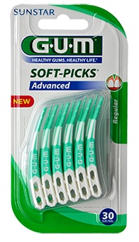 GUM SOFTPICKS ADVANCE SCOVOLINO LARGE GOMMA 30 PEZZI - FarmaLucia