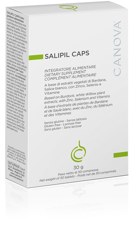 CANOVA SALIPIL CAPS 30 COMPRESSE NUOVA CONFEZIONE - FarmaLucia