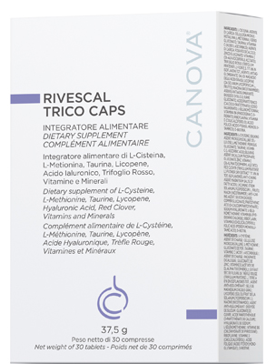 CANOVA RIVESCAL TRICO CPS 30 COMPRESSE NUOVA CONFEZIONE - FarmaLucia