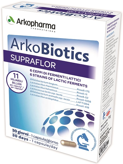 ARKOBIOTICS SUPRAFLOR 30 CAPSULE - FarmaLucia